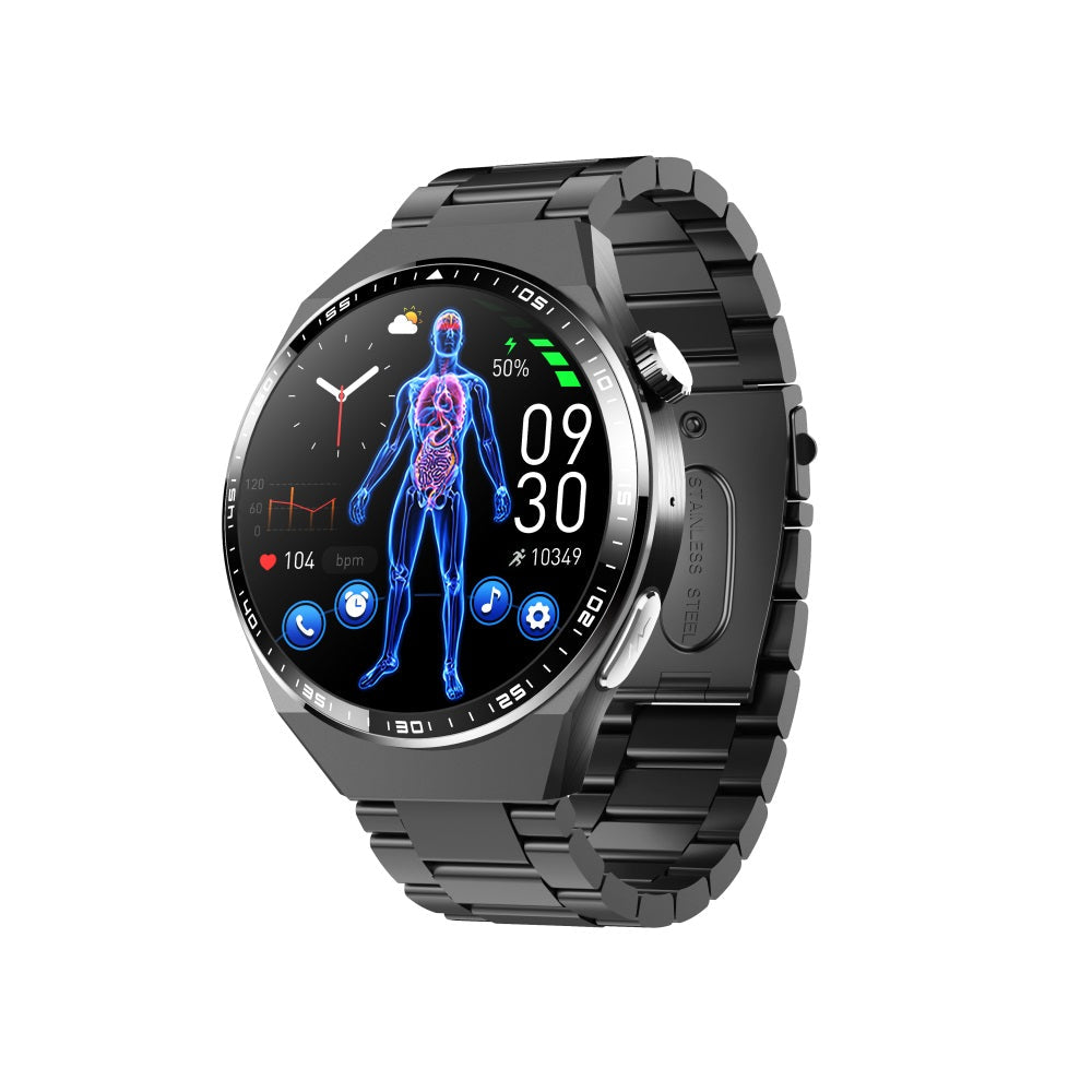 Max 6 ECG Blood Sugar Monitoring Fall Detection Health Smart Sports Watch