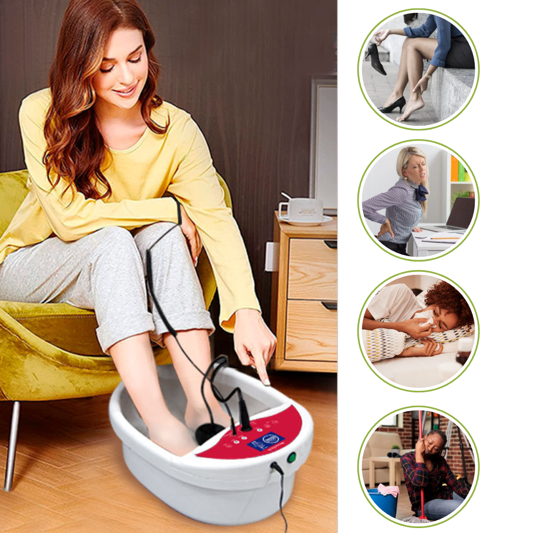 Ionic Foot Detox Spa Machine – Home Foot Bath Relaxation System
