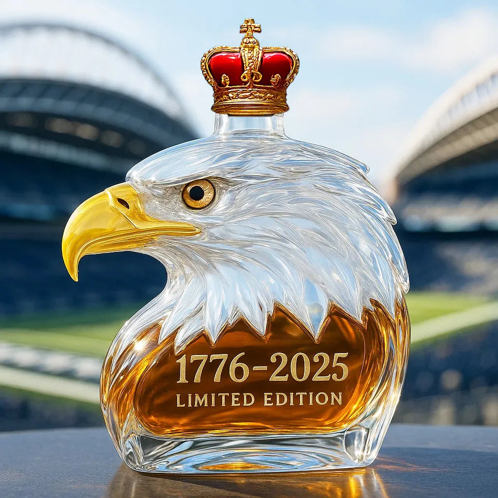 Bald Eagle Whisky Bottle