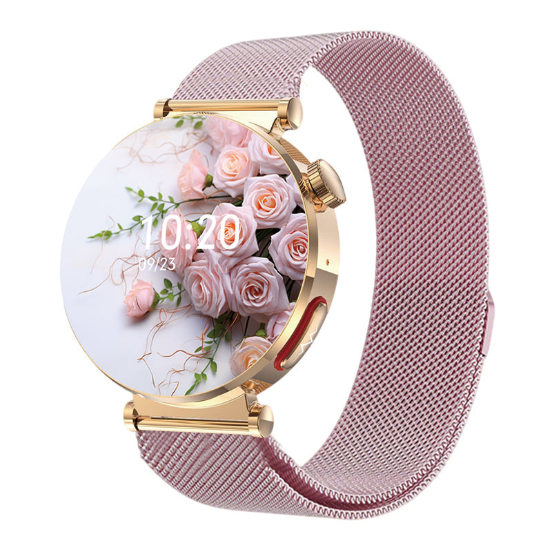 Blood Sugar Blood Pressure Blood Oxygen Monitoring Women‘s Smart Watch