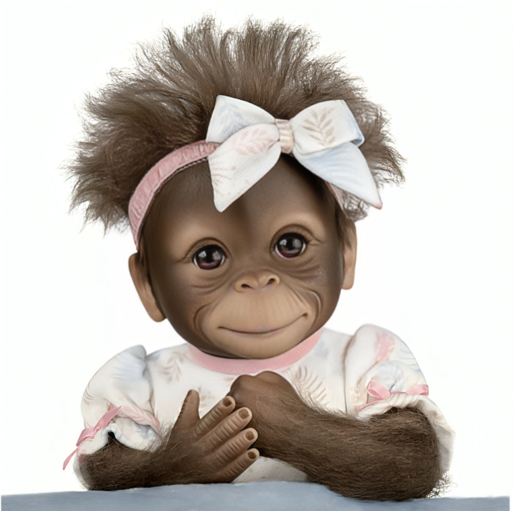 Interactive Monkey Collectible Doll