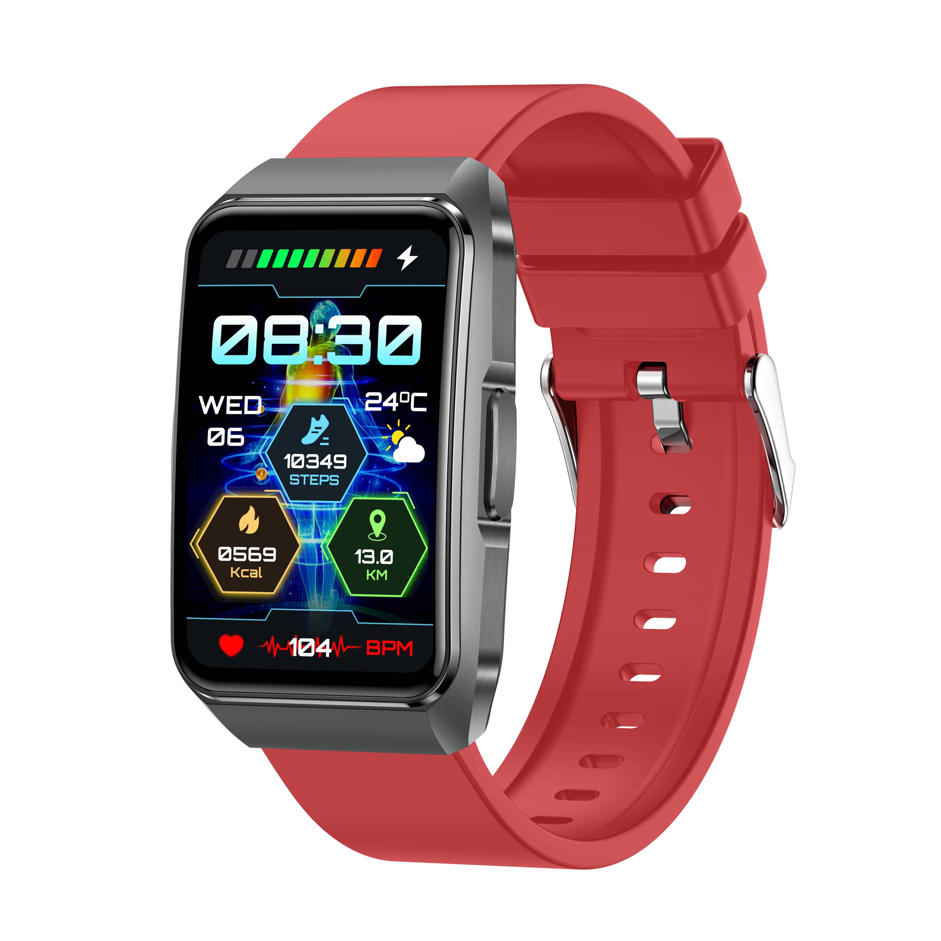 Professional ECG Blood Glucose Blood Pressure Monitoring Bluetooth Call Smart Bracelet