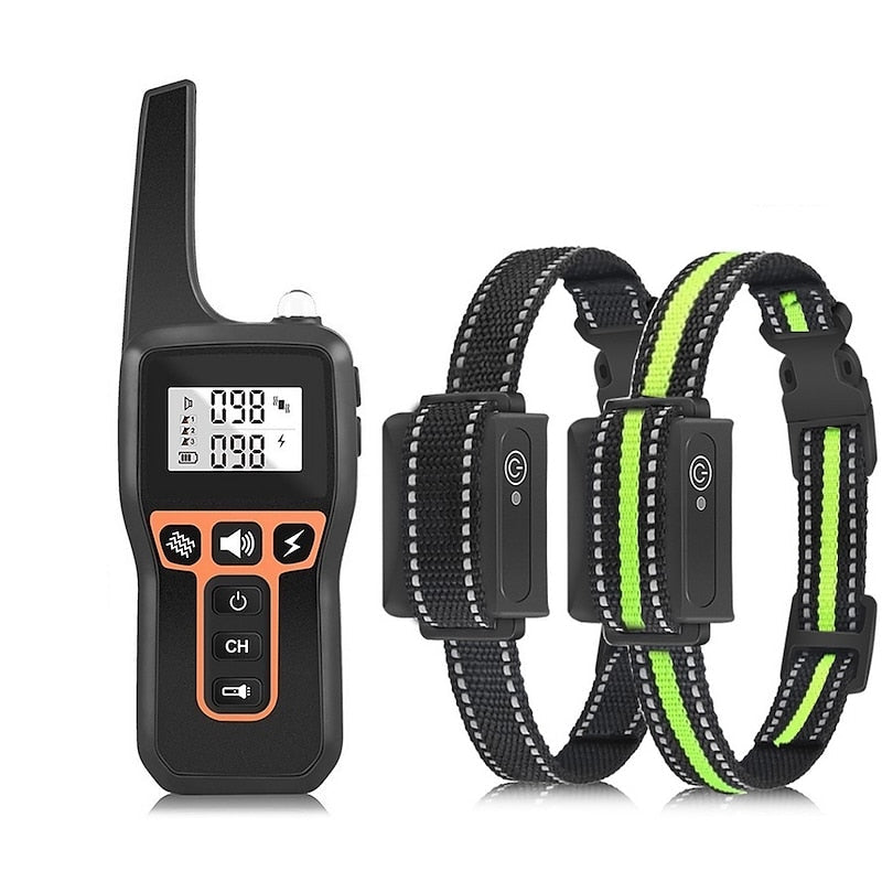 Pro Waterproof Long-Range Dog Training Collar | 1000m Remote Support