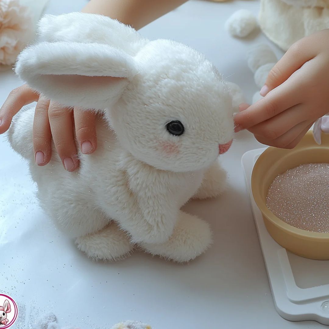 Adorable Bunny Plush – Soft, Detailed Stuffed Animal Perfect for Playtime and Display