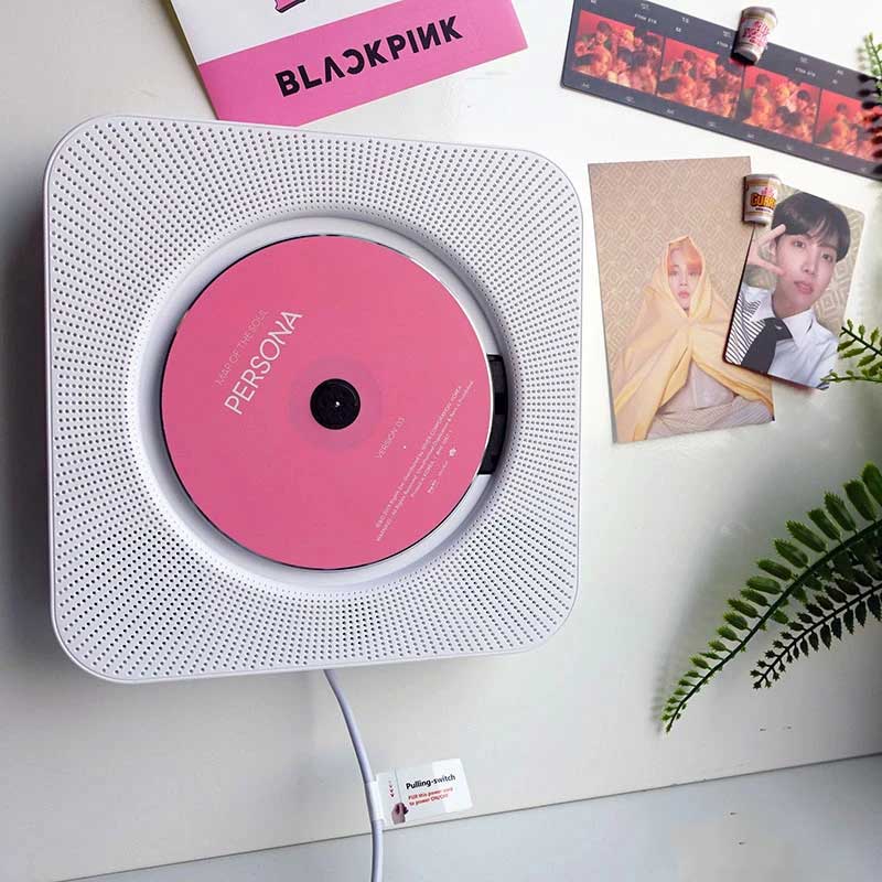 Wall Mountable CD Music Player