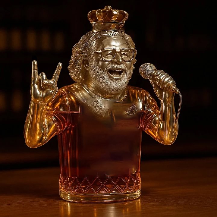 Grateful Dead Jerry Garcia Whiskey Bottle