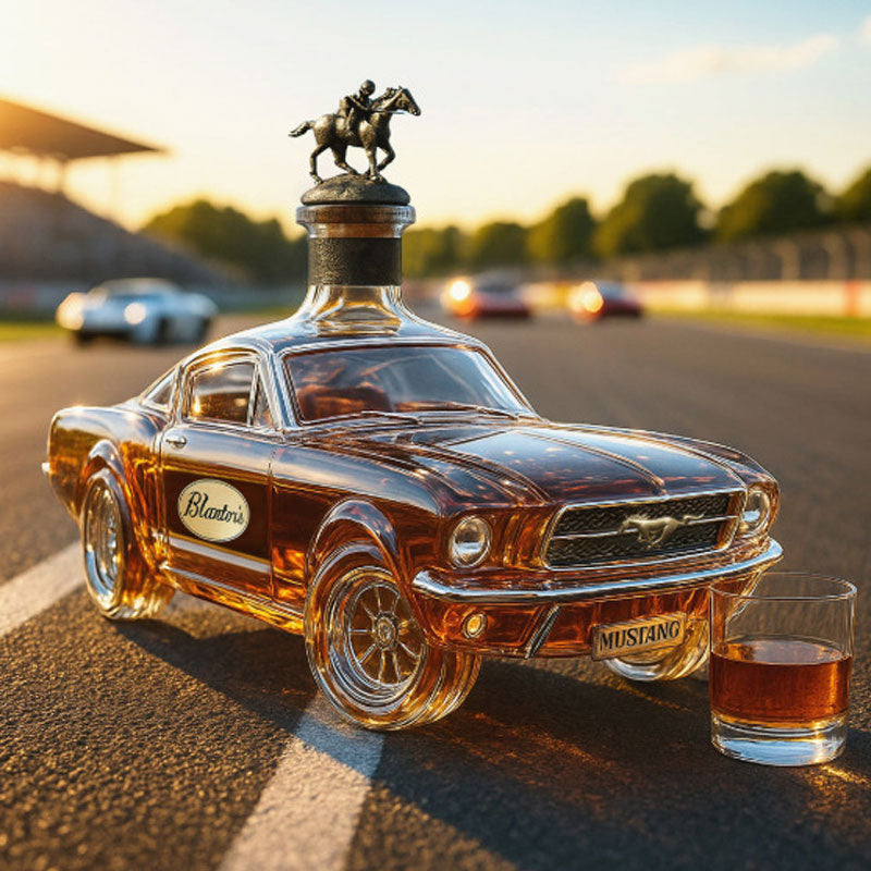 Mustang Whisky Bottle