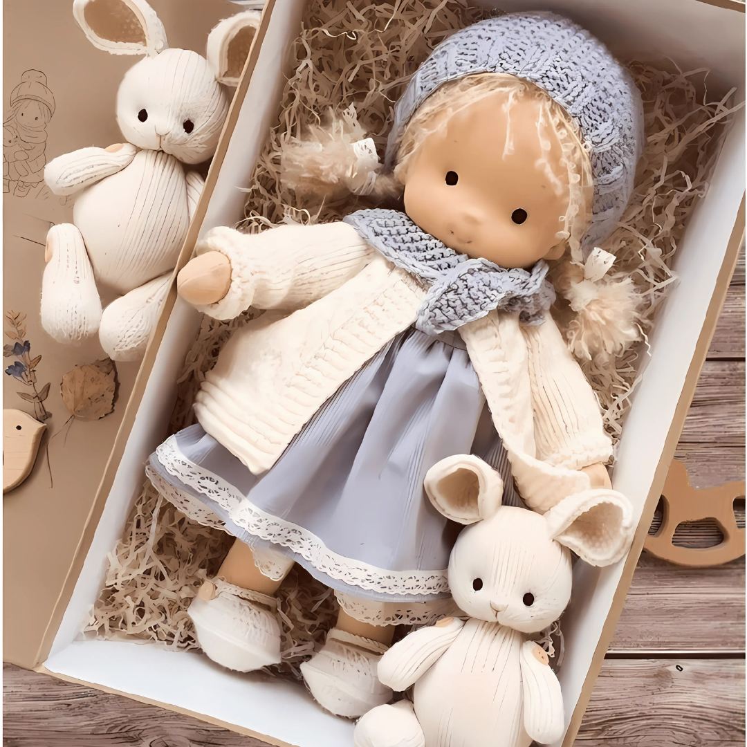 Doll Handmade Soft Plush Waldorf Toy