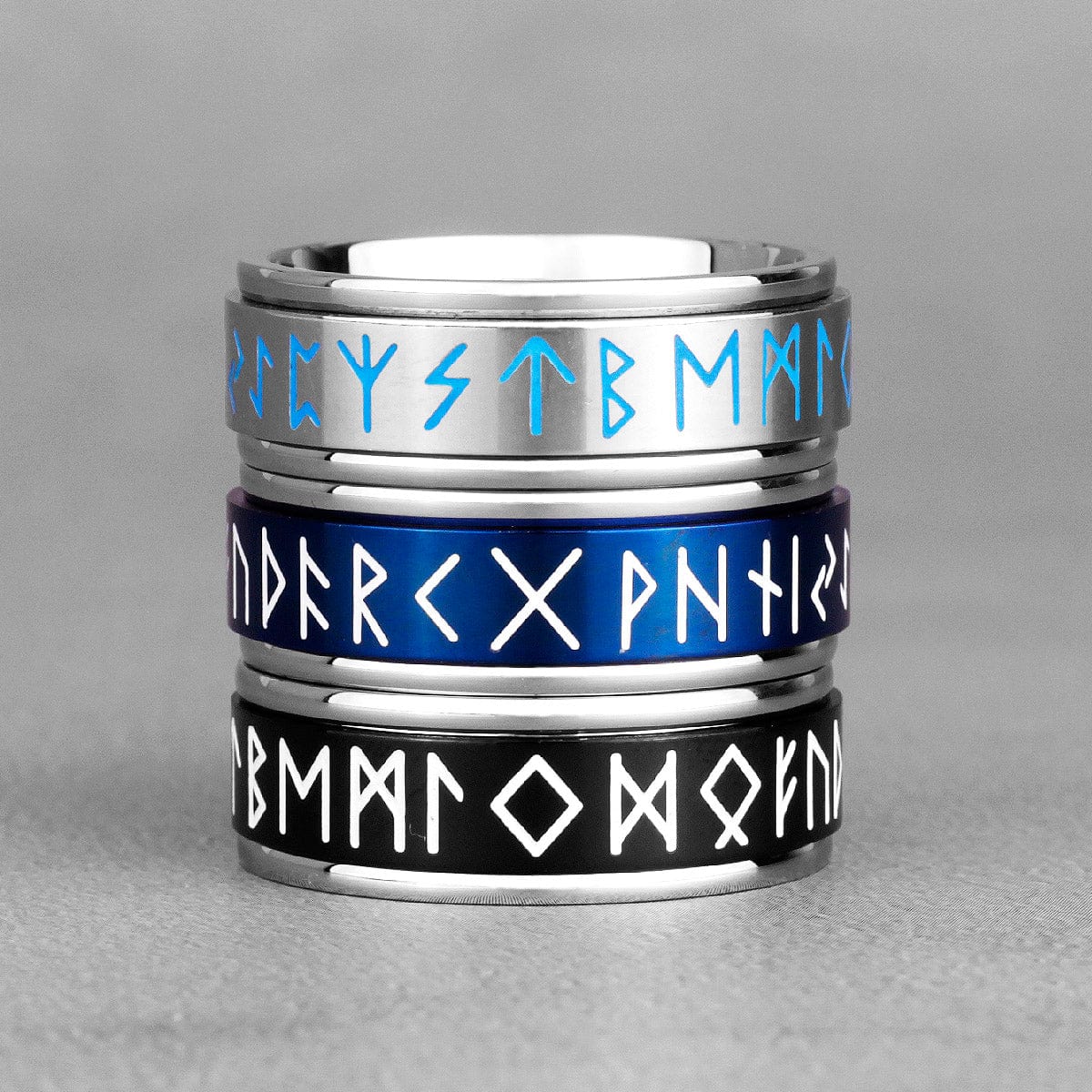 Magic Runes Luminous Spin Ring
