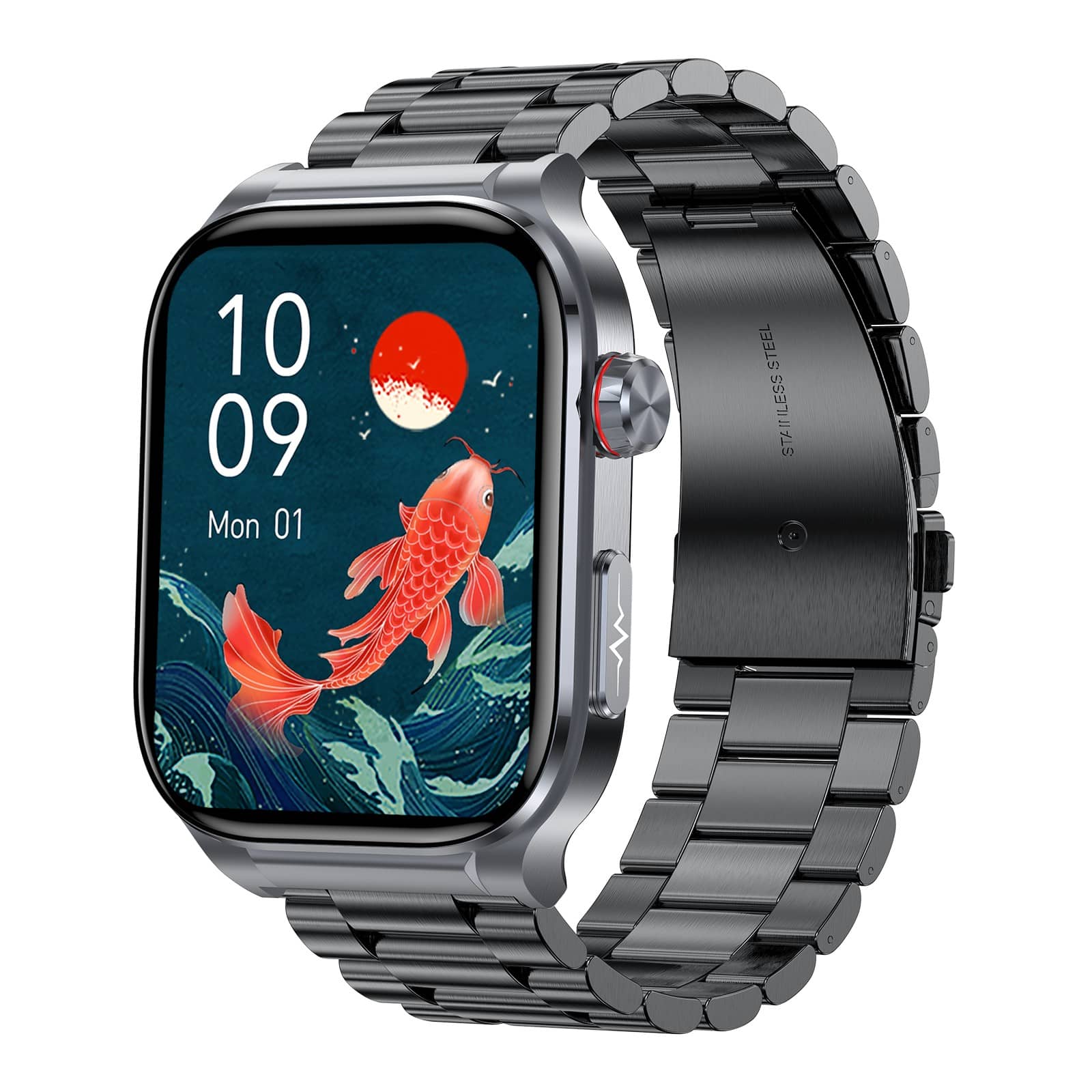 Professional High-End ECG/EKG HRV Blood Glucose Blood Pressure Heart Rate Health Management Watch