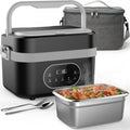 Rechargeable Heated Lunch Box with Timer Function
