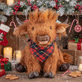 Highland Cow Plush – Weighted Toy for Kids & Adults