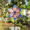 Patriotic Pinwheel Red White and Blue American Flag Pinwheel