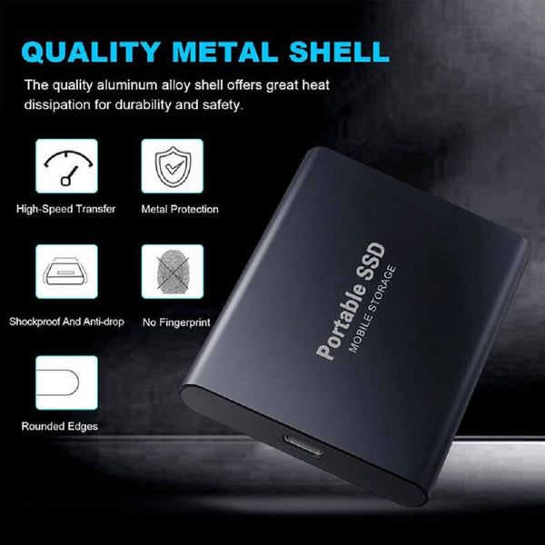 64TB/32TB/16TB/12TB/8TB/4TB/2TB Ultra Speed External SSD