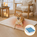 Fluffy Faux Rabbit Fur Washable Warm Pet Mat