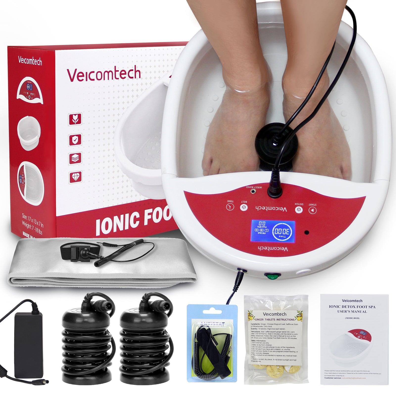 Ionic Foot Detox Spa Machine – Home Foot Bath Relaxation System