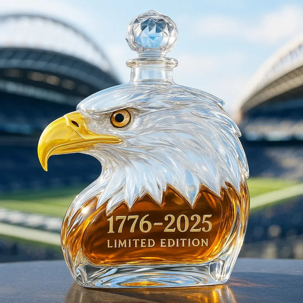 Bald Eagle Whisky Bottle