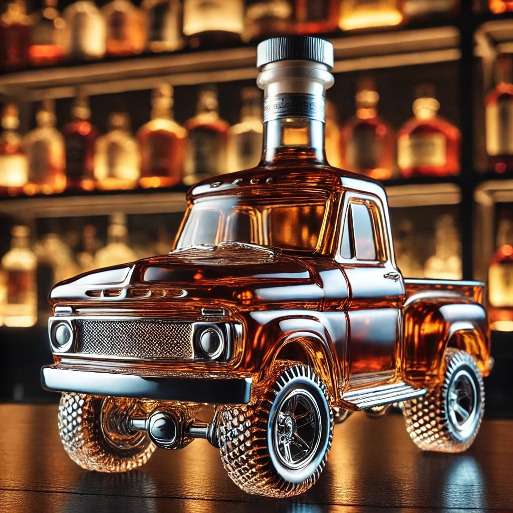 Jeep Whiskey Bottle