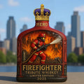 Firefighter Tribute Whiskey Bottle 2025