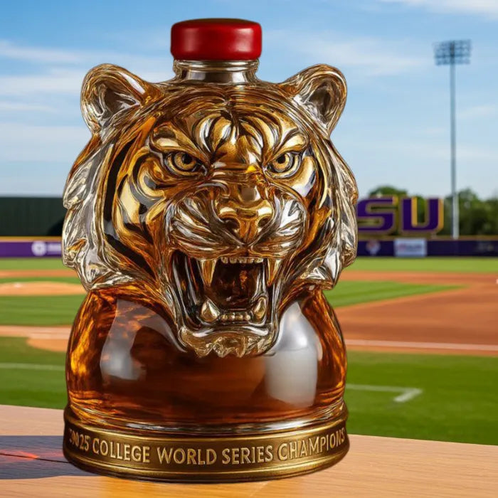 🐯HOT LSU Tigers Champion Whiskey Bottle