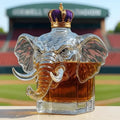 University Of Alabama Crown Royal Whiskey Bottle