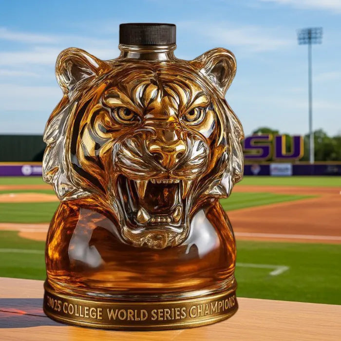 🐯HOT LSU Tigers Champion Whiskey Bottle