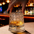 Otating Crystal Whiskey Glasses Set (2-pack)