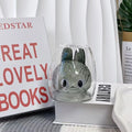 Cute Double Glass Bunny Cup