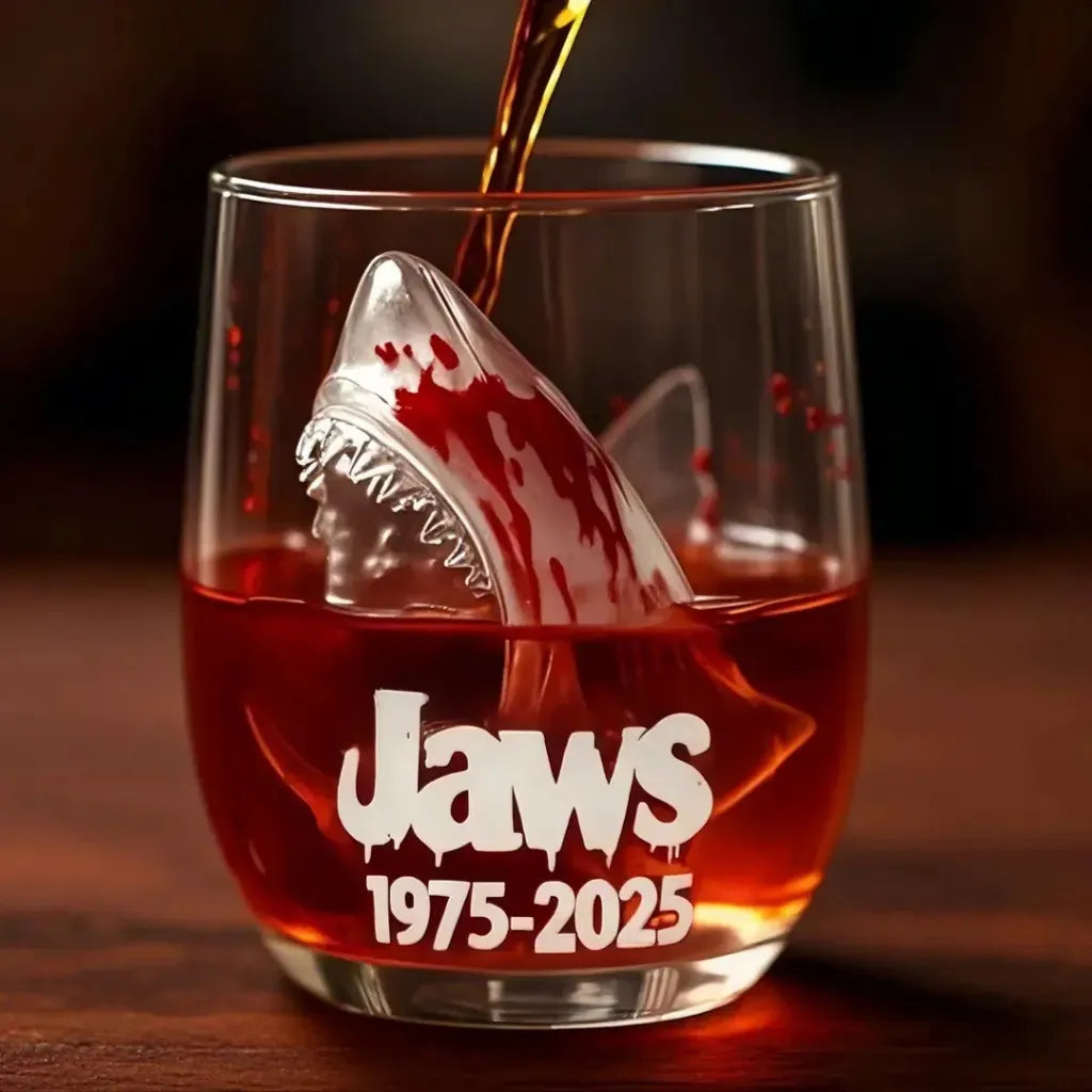 Jaws 50th Anniversary Coffee, Beer, and Water Cups, Creative Home Furnishings