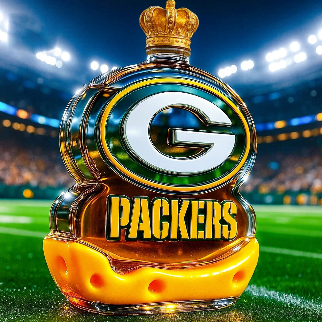 Green Bay Packers Whiskey Bottle