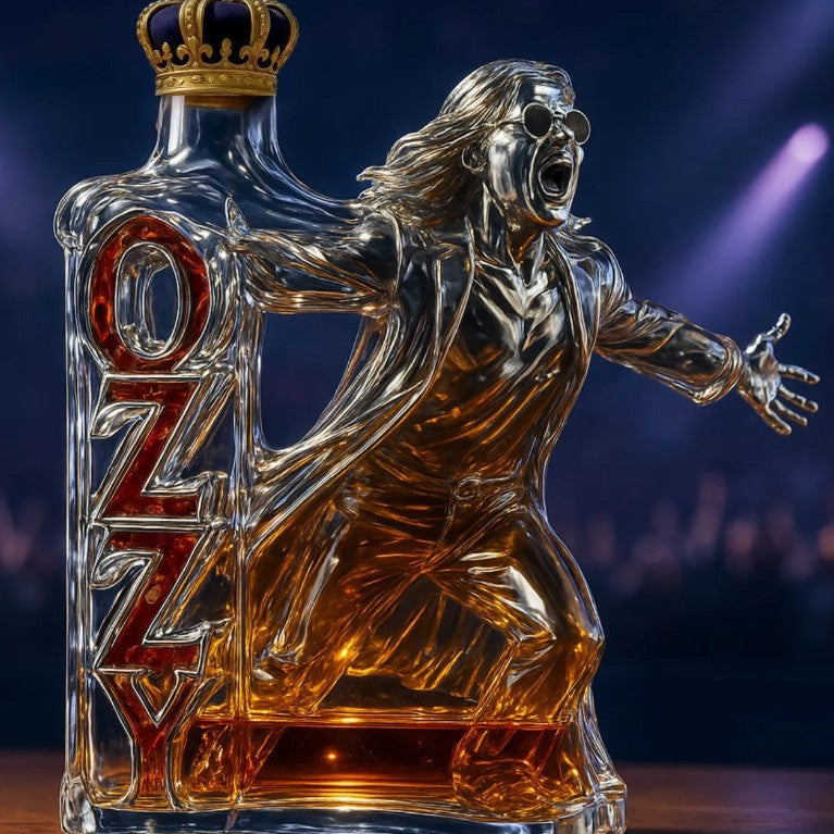 Royal Spirit Decanter With Dynamic Figure Design