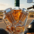 V-Twin Whiskey Bottle