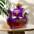 Minnesota Vikings Dragon‑head Ship Custom Whiskey Bottle