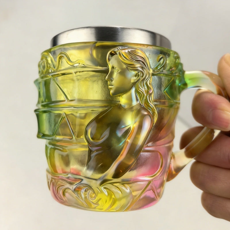 Creative Glass-colored Mug