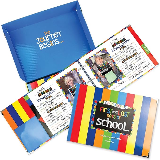 School Year Memory Book — From Preschool to College