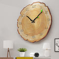 Nature Style Wood Grain 12 Inch Home Kitchen Decor Wall Clock