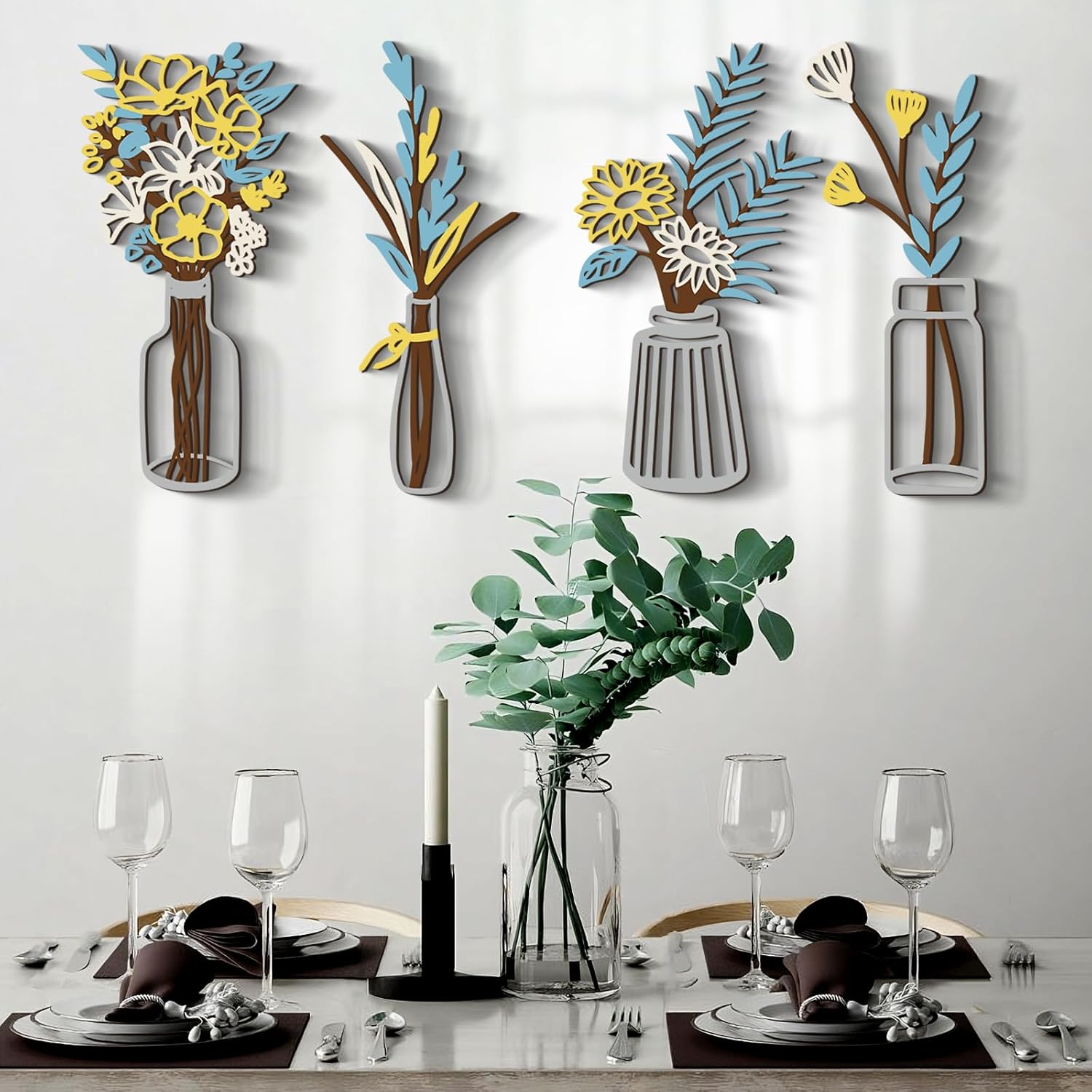 Handmade Flowers Wall Arts