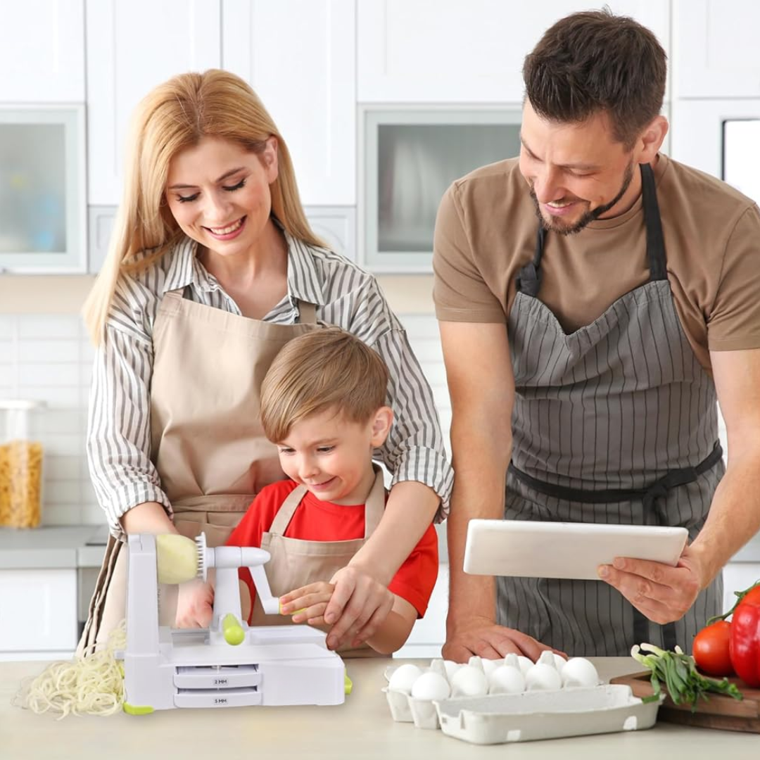 5-Piece Vegetable Spiralizer – Robust Slicer