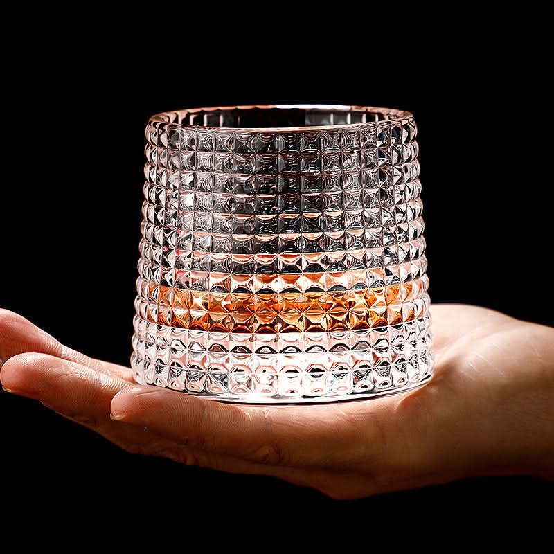Spinning Japanese Edo Whiskey Glass Set