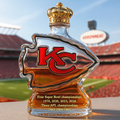 Kansas City Chiefs Honor Whiskey Bottle