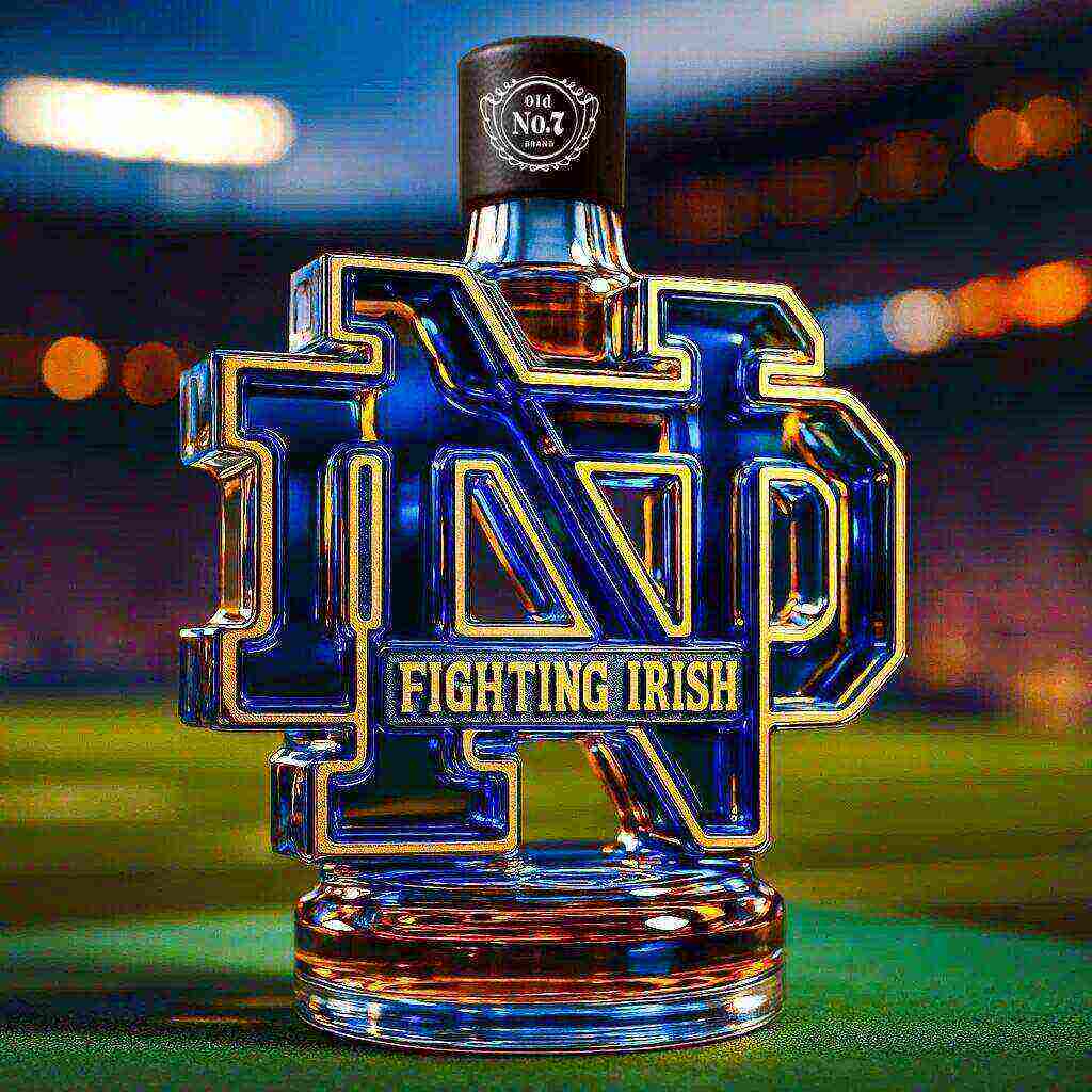 Fighting Irish Whiskey Bottle