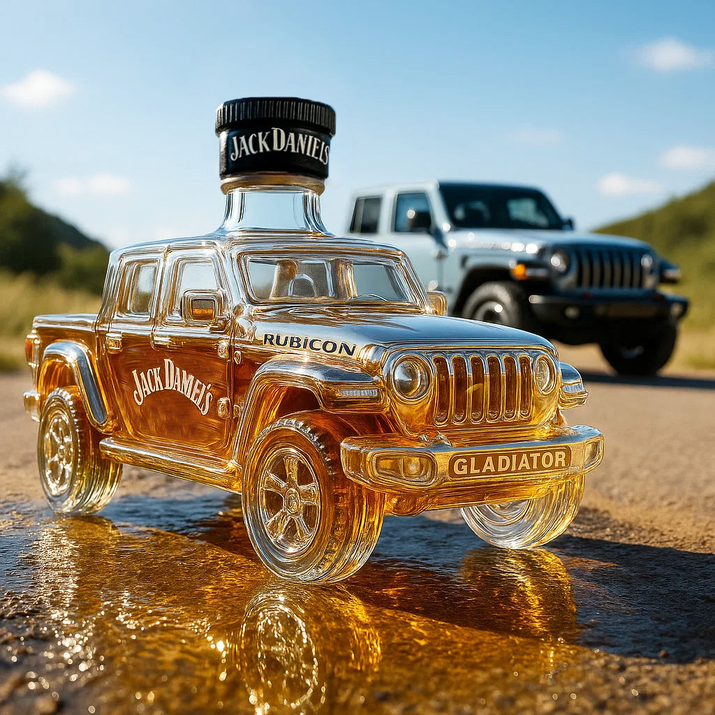 Jeep Gladiator Rubicon Whiskey Bottle