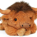 Weighted Highland Cow Stuffed Animals | 4.2 Lbs Weighted Highland Cow Plush for Kids