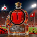 Utah Utes LOGO Whiskey Bottle