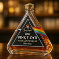 Pink & Floyds 60th DSOTM Whiskey Lead-Free Glass Bottle