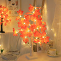 Artificial Fall Maple Tree Table Lights