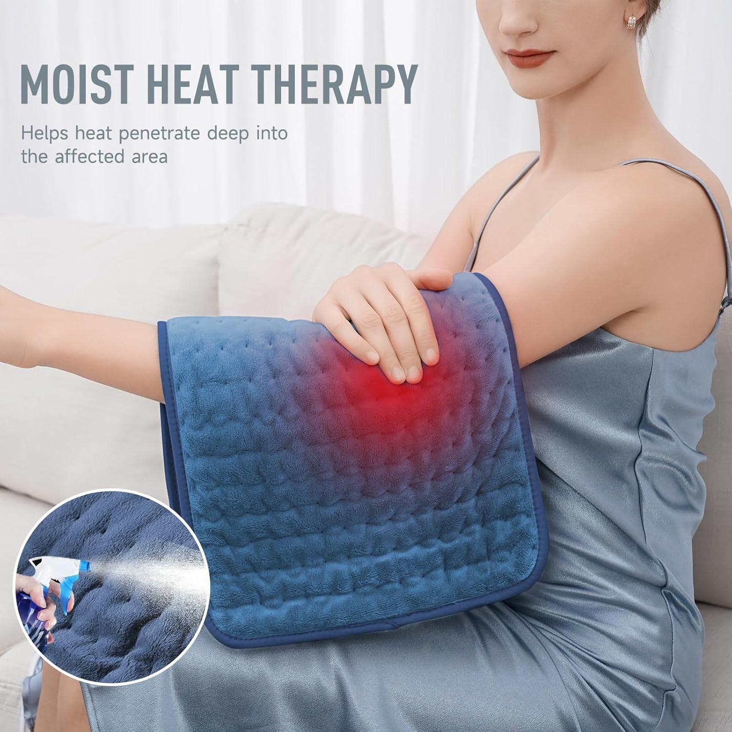 Electric Heating Pad - Adjustable Temperature - Timer Function