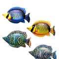Metal Clownfish Wall Art (One set of four)