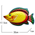 Tropical Metal Fish Wall Art