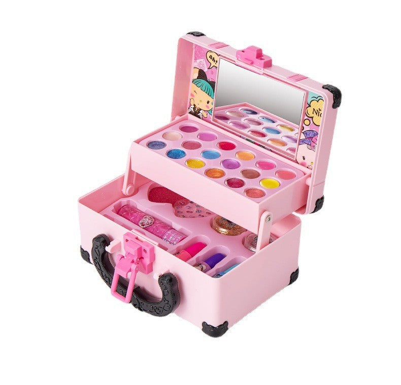 Kids Makeup Set Non-Toxic Washable Safe Educational Play Kit
